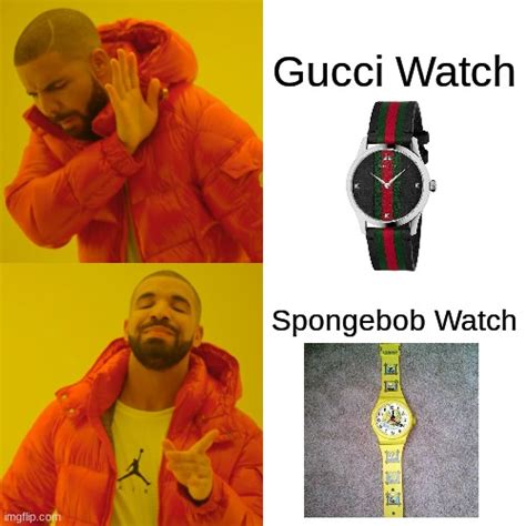 gucci watch meme|everything gucci meme.